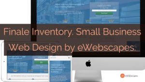 Finale Inventory, WordPress web design by eWebscapes